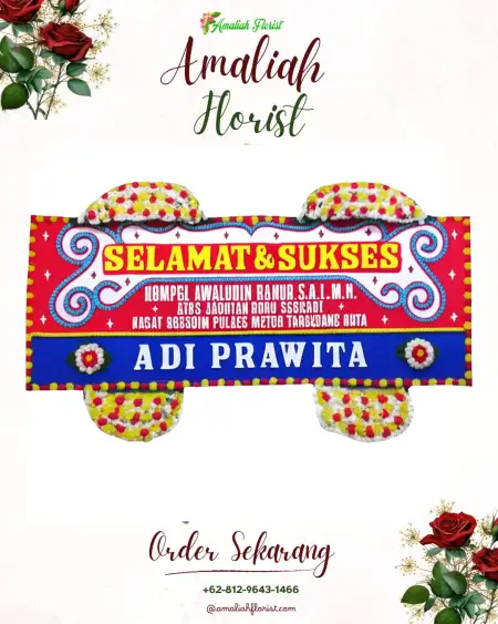 Papan Bunga Ucapan Selamat Talaga Wetan